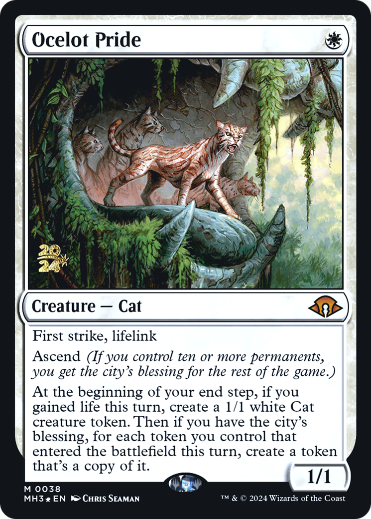 Ocelot Pride (PRE-38S) - Modern Horizons 3 Promos Foil