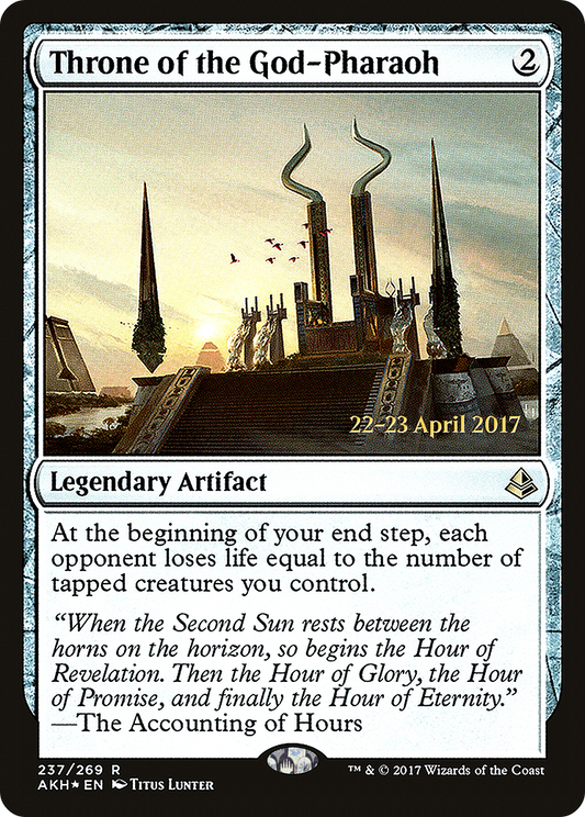 Throne of the God-Pharaoh [pakh - 237s]