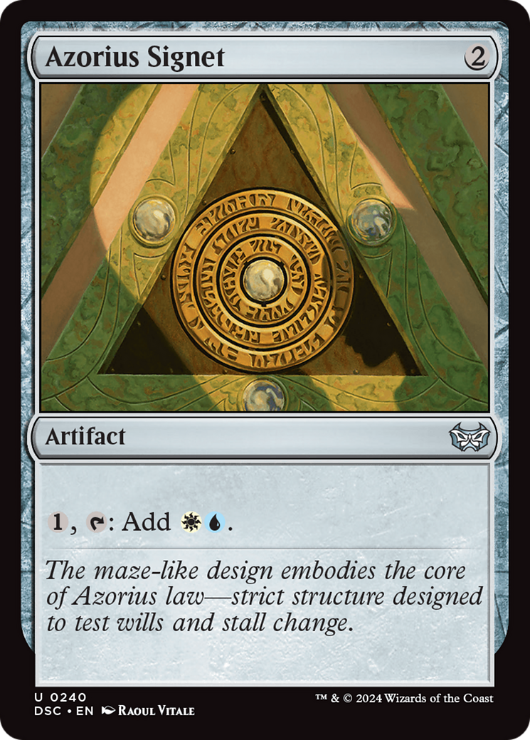 Azorius Signet [dsc - 240]