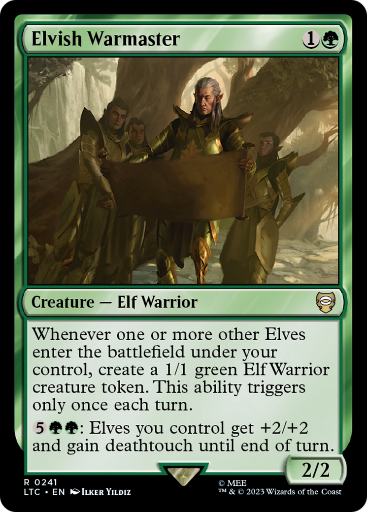 Elvish Warmaster [ltc - 241]