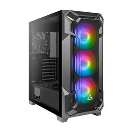 Antec CS DF600 FLUX Mid Tower SPCC+Plastic USB3.0 7Slots ATX mATX mITX Retail