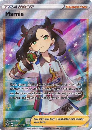 Marnie - SWSH121 SWSH121/307 - SWSH Sword & Shield Promo Cards Holofoil
