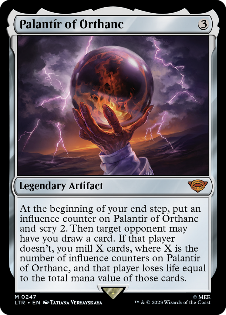 Palantír of Orthanc [ltr - 247]
