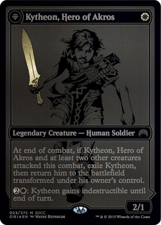Kytheon, Hero of Akros // Gideon, Battle-Forged (PS15-023) - San Diego Comic-Con 2015: (originpwdfc) Foil