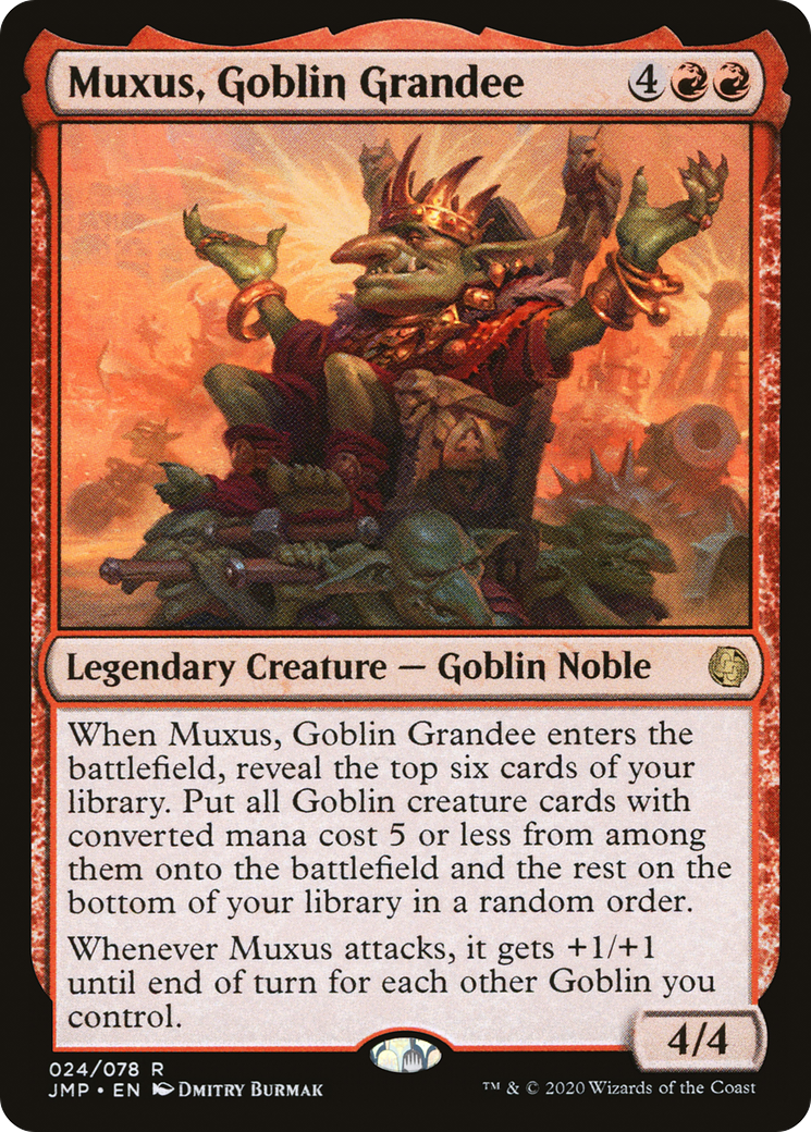 Muxus, Goblin Grandee [jmp - 24]