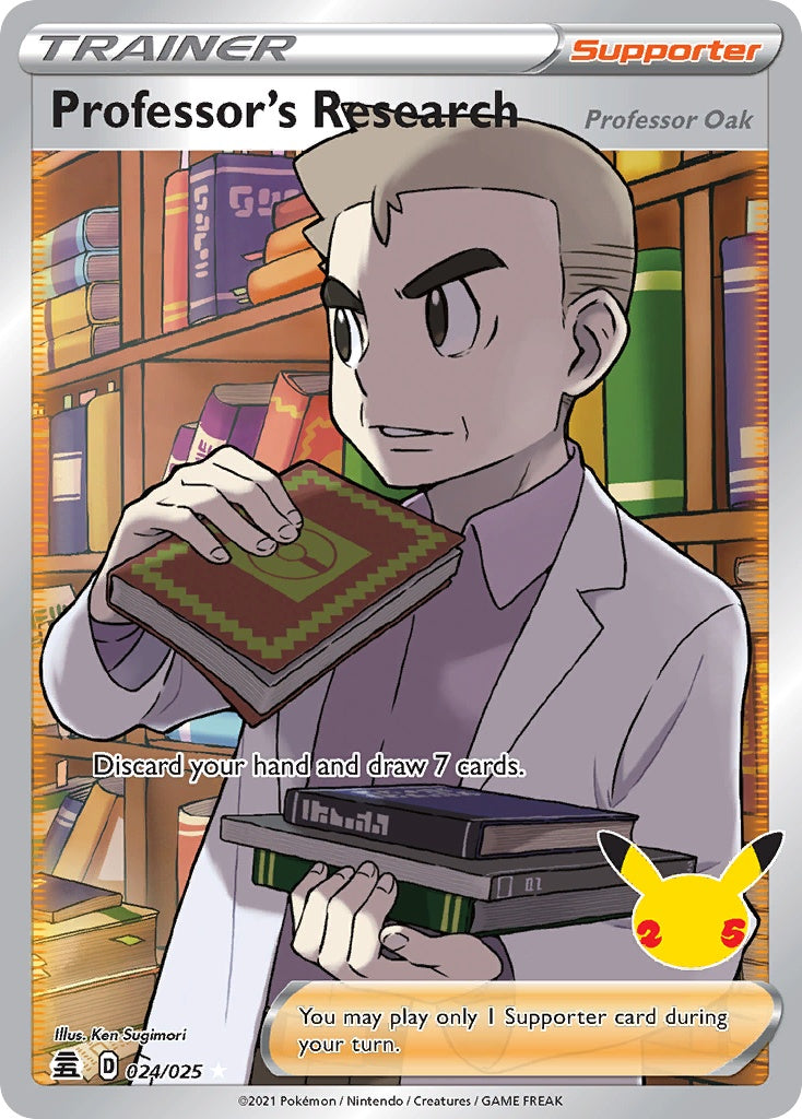 Professor's Research (Professor Oak) [CEL25 - 24]