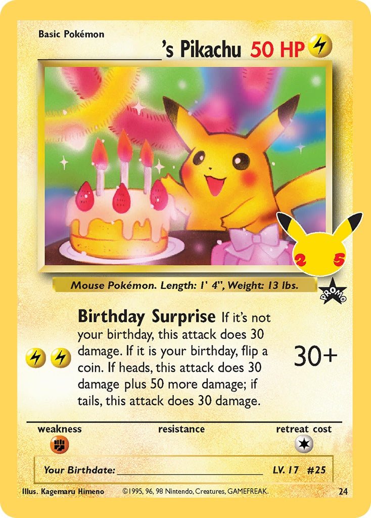 _____'s Pikachu [CEL25C - 24]