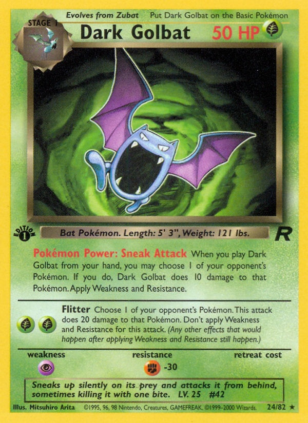 Dark Golbat [BASE5 - 24]
