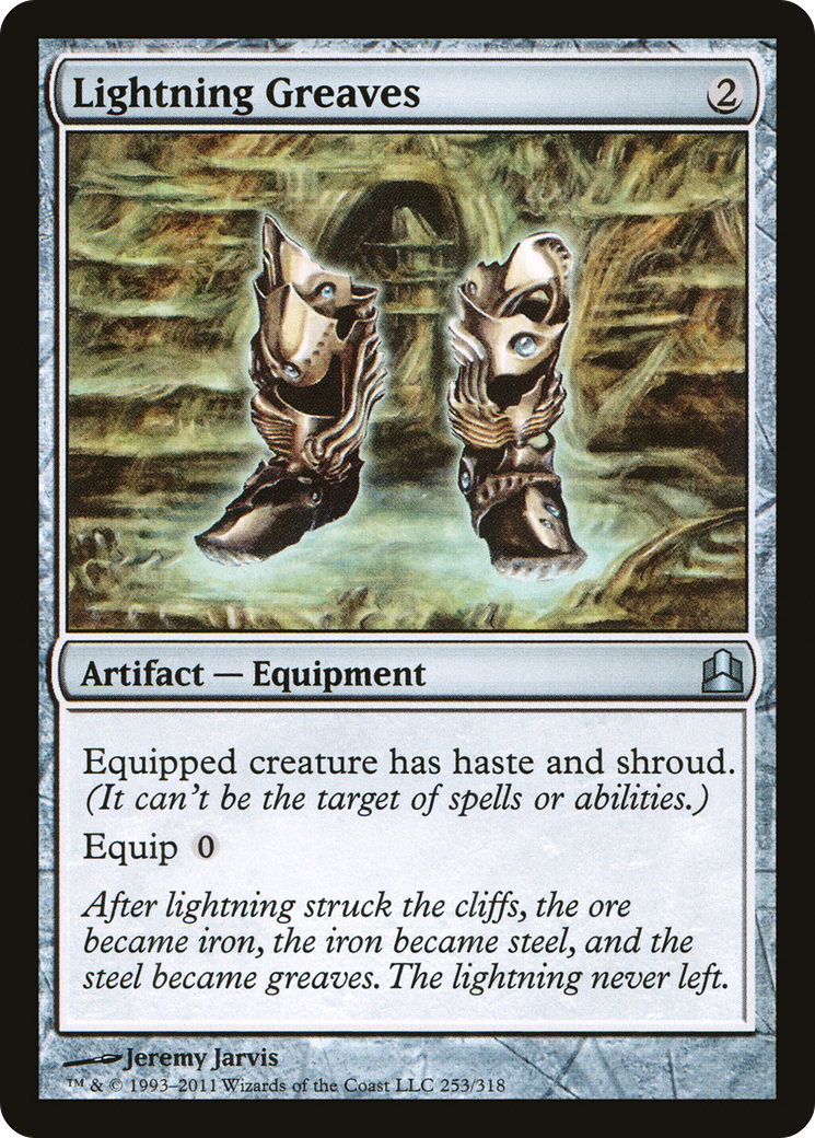 Lightning Greaves [cmd - 253]