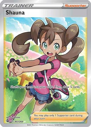 Shauna (Full Art) 263/264 - SWSH08 Fusion Strike Holofoil