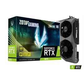 ZOTAC VCX ZT-A30700H-10PLHR GeForce RTX 3070 Twin Edge OC LHR 8G GDDR6 256B