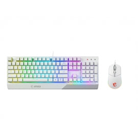 MSI KB VIGOR GK30 COMBO WHITE Keyboard and Mouse (GK30 White+GM11 White)