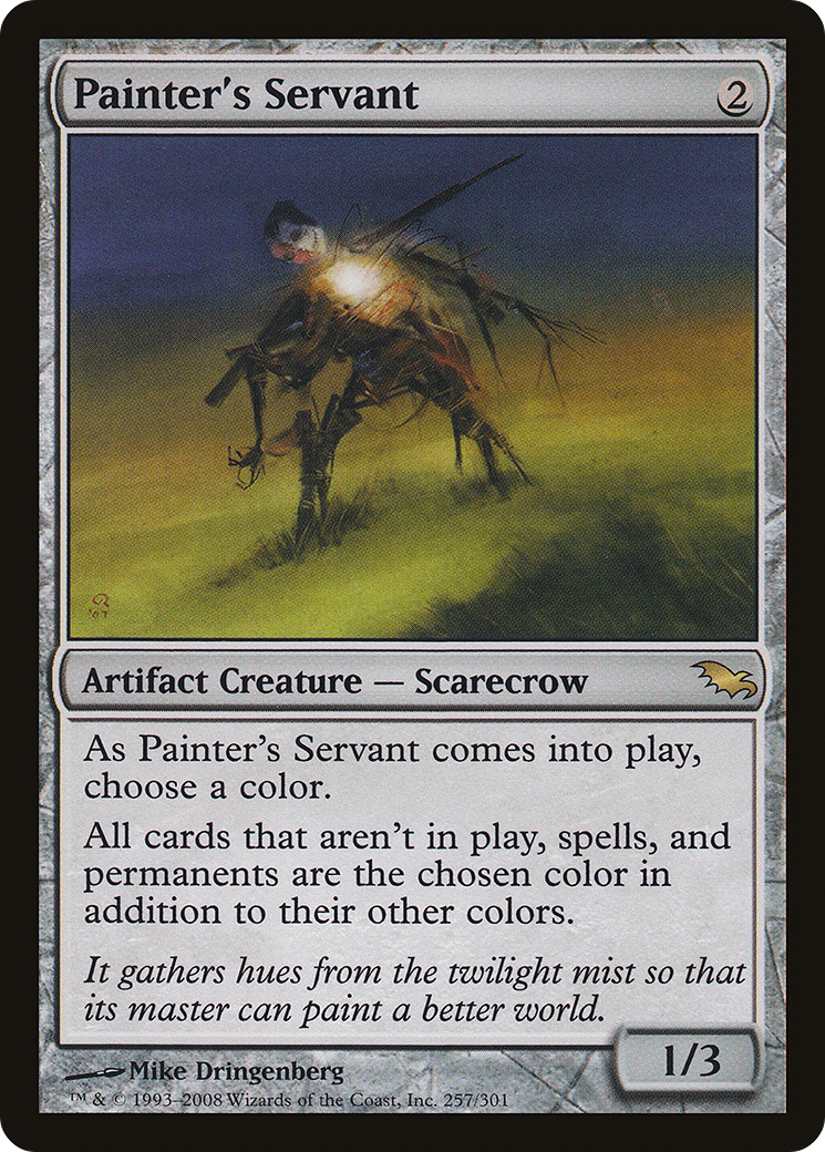 Painter's Servant [shm - 257]