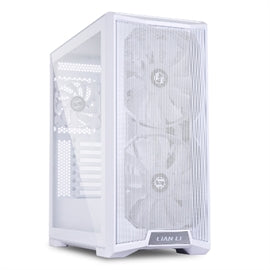 Lian-Li Case LANCOOL 215 W Mid-Tower TG 2x3.5HDD or 1x2.5SSD White Retail