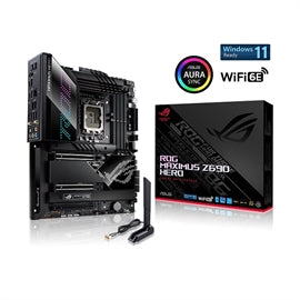 ASUS MB ROG MAXIMUS Z690 HERO Z690 LGA1700 Max.128GB DDR5 ATX Vente au détail