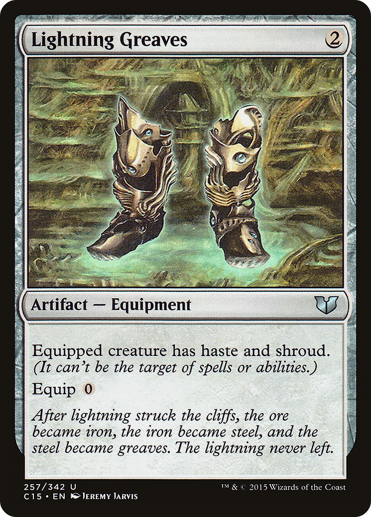 Lightning Greaves [c15 - 257]