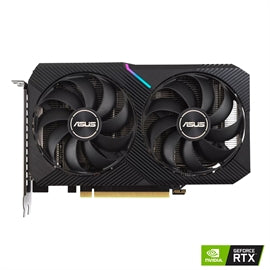 ASUS Video Card DUAL-RTX3060-12G-V2-SI GeForce RTX 3060 V2 12GB GDDR6 192Bit HDMI/Display Port Retail