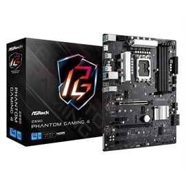 ASRock MB Z690 Phantom Gaming 4 Z690 S1700 4 DIMM DDR4 ATX Vente au détail