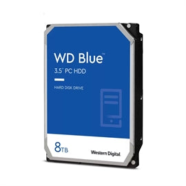 Disque dur Western Digital WD80EAZZ 8 To WD Blue 3.5 SATA 6 Go/s 5640 tr/min 128 Mo