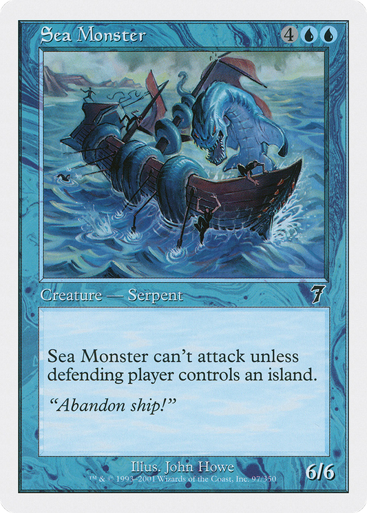 Sea Monster (7ED-097) - Seventh Edition
