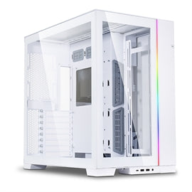 Lian-Li Case O11DEW Mid Tower 4mm Tempered Glass EATX White Retail