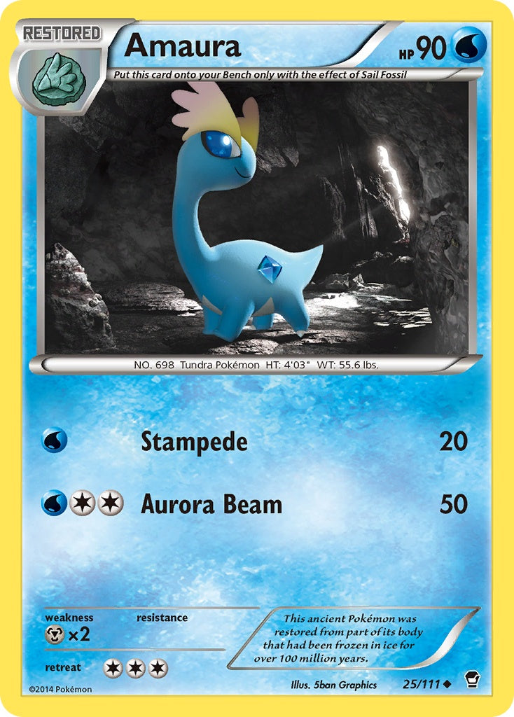Amaura [XY3 - 25]