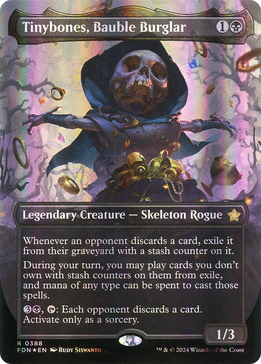 Tinybones, Bauble Burglar (FDN-388) - Foundations (Borderless) Foil