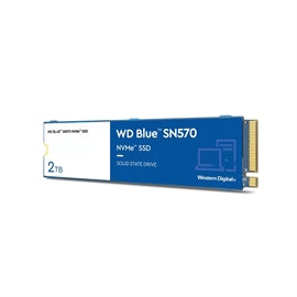 Western Digital SSD WDS200T3B0C 2 To M.2 WD Blue SN570 NVMe PCIe Vente au détail