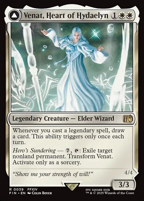 Venat, Heart of Hydaelyn // Hydaelyn, the Mothercrystal [FIN - 39]