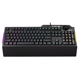 ASUS KB RA04 TUF GAMING K1 CA Commutateurs à membrane tactiles 5 zones RVB USB2.0 RTL