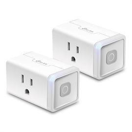 TP-Link Accessoire HS103P2 Kasa Smart Wi-Fi Plug Lite 2,4 GHz sans fil 2-Pack