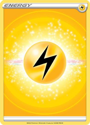 Lightning Energy (2022 Unnumbered) - SWSH09 Brilliant Stars Reverse Holofoil