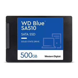 Western Digital SSD WDS500G3B0A 500 Go SATA III 2,5 7 mm Bleu SA510 Vente au détail