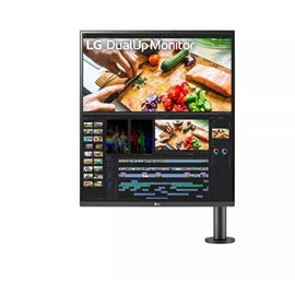 LG LED 28MQ780-B 27,6 IPS 2560x2880 5ms 2xHDMI DP USB-C Haut-parleur Vente au détail