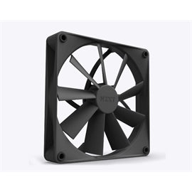 NZXT Fan RF-Q14SF-B1 F140Q Ventilateur à flux d'air silencieux 140 mm FDB 12 V DC 4 broches PWM Noir