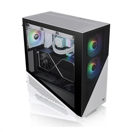 Thermaltake CS CA-1S4-00M6WN-00 Divider 370 TG Snow ARGB MidTower 3mm TG White