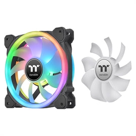 Thermaltake ventilateur CL-F137-PL12SW-A Swanfan 12 RGB ventilateur de radiateur vente au détail