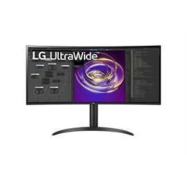 Moniteur LG 34WP85CN-B 34 IPS 3440 x 1440 5 ms 60 Hz 21:9 incurvé 2 haut-parleurs HDMI/DP/USB-C au détail