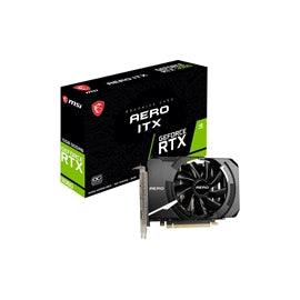 Carte vidéo MSI G3060AITX12C GeForce RTX 3060 AERO ITX 12G OC 12 Go GDDR6 192B PCIE 3xDP/HDMI vente au détail