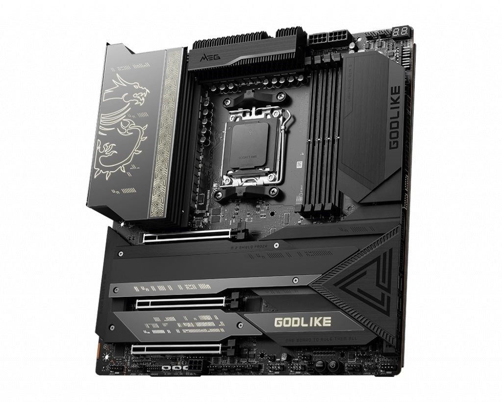 MSI MEG X670E GODLIKE Socket AM5 128GB DDR5 EATX Black Matte