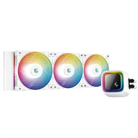 DeepCool Fan R-LS720-WHAMNT-G-1 LS720 WH refroidisseur de processeur liquide FC120 A-RGB blanc