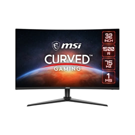 MSI MN G323CV 31,5 VA FHD 1920x1080 16:9 1ms 4ms 75Hz HDMI DP FreeSync Vente au détail