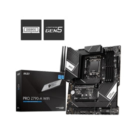 MSI MB PRO Z790-A WIFI Z790 LGA1700 Max128GB DDR5 PCIe ATX Retail