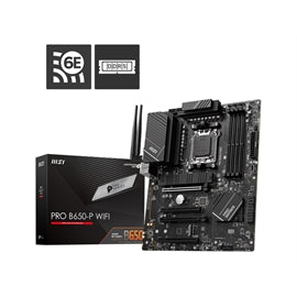 MSI MB PRO B650-P WIFI B650 AM5 Max128GB DDR5 PCI-E ATX Retail