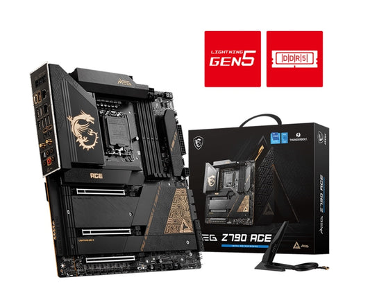 MSI MEG Z790 ACE LGA1700 Max.128GB DDR5 PCI-E EATX