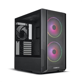 Lian-Li Case LANCOOL 216RX Middle Tower 4.0mm TG PWM Fans Black Retail