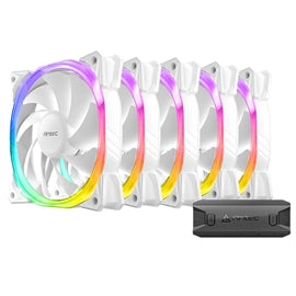 Antec Fusion 120 ARGB PWM Ventilateur 120 mm ARGB 5 en 1 PK avec contrôleur