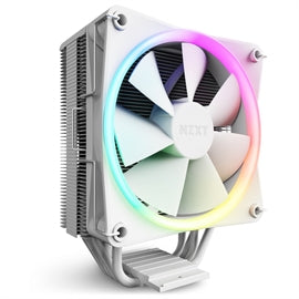 Refroidisseur d'air CPU NZXT T120 RGB avec PWM RGB 12V DC 4 broches blanc