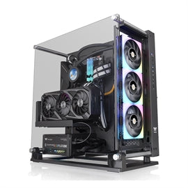 Thermaltake CS CA-1G4-00M1WN-09 Core P3 TG Pro Mid Tower 1x4mm TG Black Retail