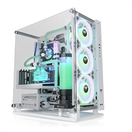 Thermaltake CS CA-1G4-00M6WN-09 Core P3 TG Pro Snow Mid Tower 1x4 mm TG Blanc